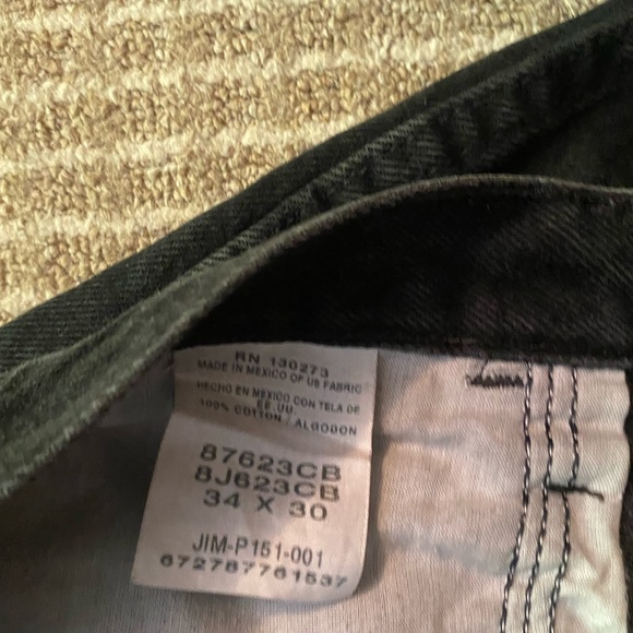 capri style black skater quality jeans - Picture 3 of 3